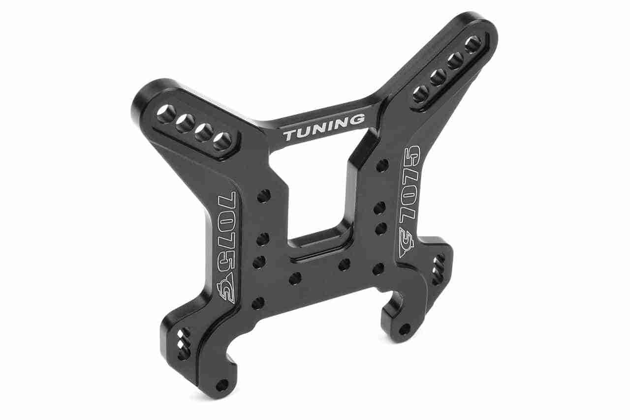 Team Corally Shock Tower Xtreme Rear Aluminum 7075 5mm Hard Anodised Black Made In Italy Team Corally Shock Tower Xtreme Rear Aluminum 7075 5mm Hard Anodised Black Made In Italy