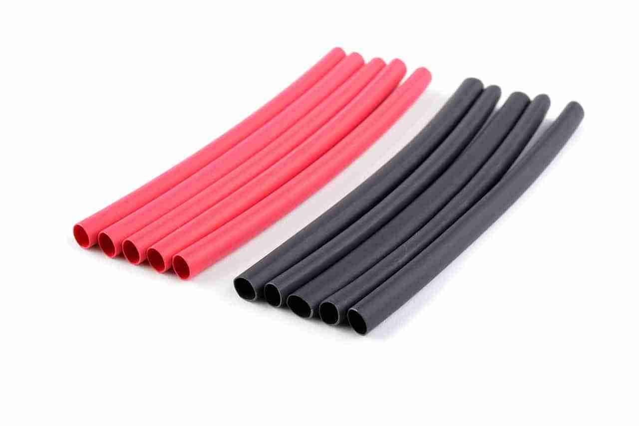 Team Corally Shrink Tubing 3.2mm Red + Black 10 pcs Team Corally Shrink Tubing 3.2mm Red + Black 10 pcs
