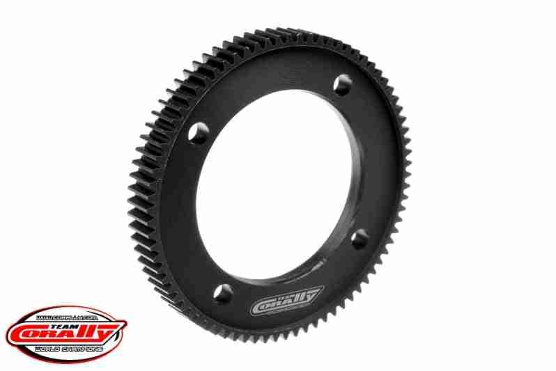 Team Corally Spur Gear 48DP 78 Teeth Center Diff Delrin CNC 1 Pc Team Corally Spur Gear 48DP 78 Teeth Center Diff Delrin CNC 1 Pc
