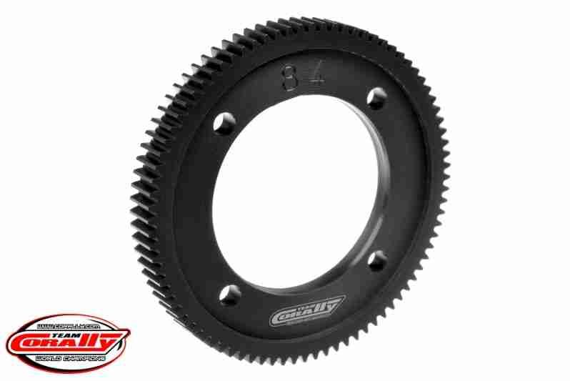 Team Corally Spur Gear 48DP 84 Teeth Center Diff Delrin CNC 1 Pc Team Corally Spur Gear 48DP 84 Teeth Center Diff Delrin CNC 1 Pc