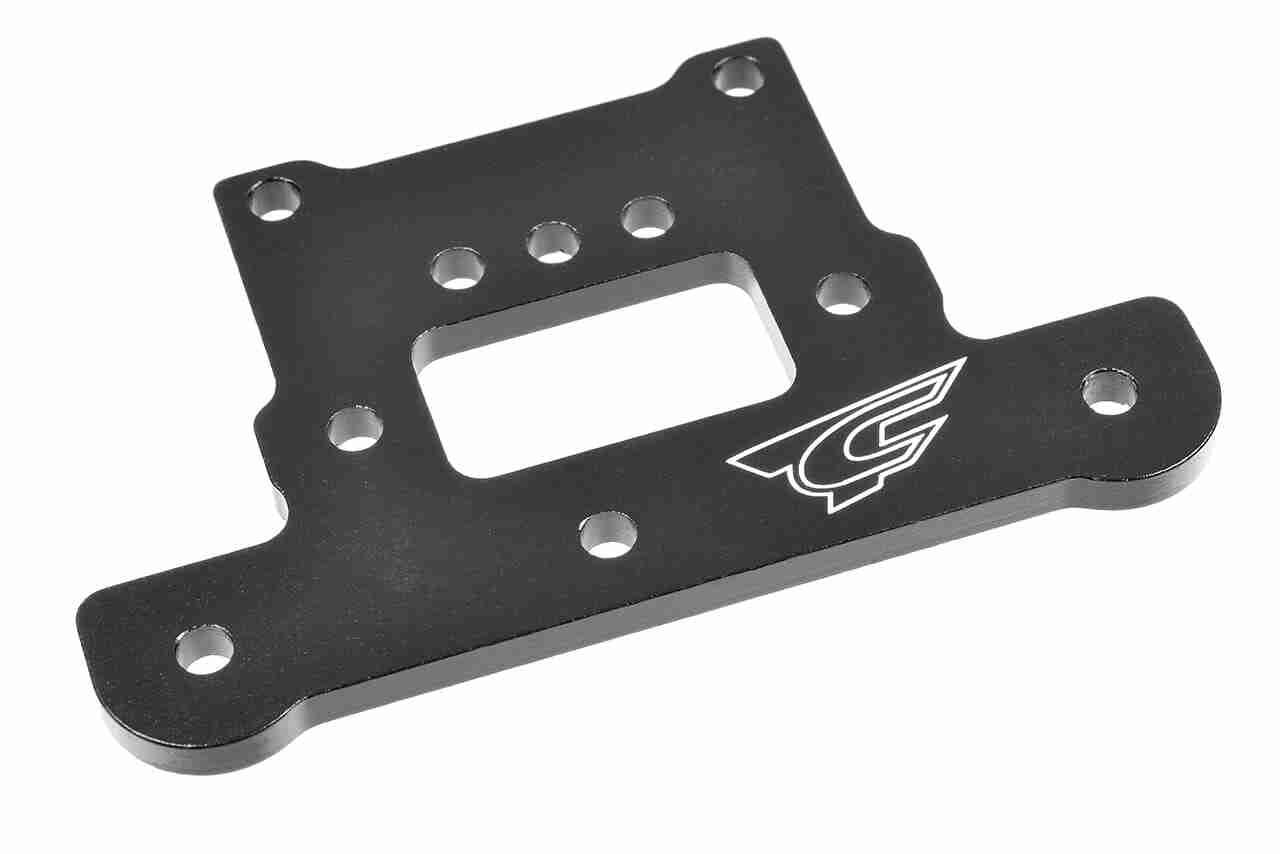Team Corally Steering Deck XTR Aluminum Black 1 Pc Team Corally Steering Deck XTR Aluminum Black 1 Pc