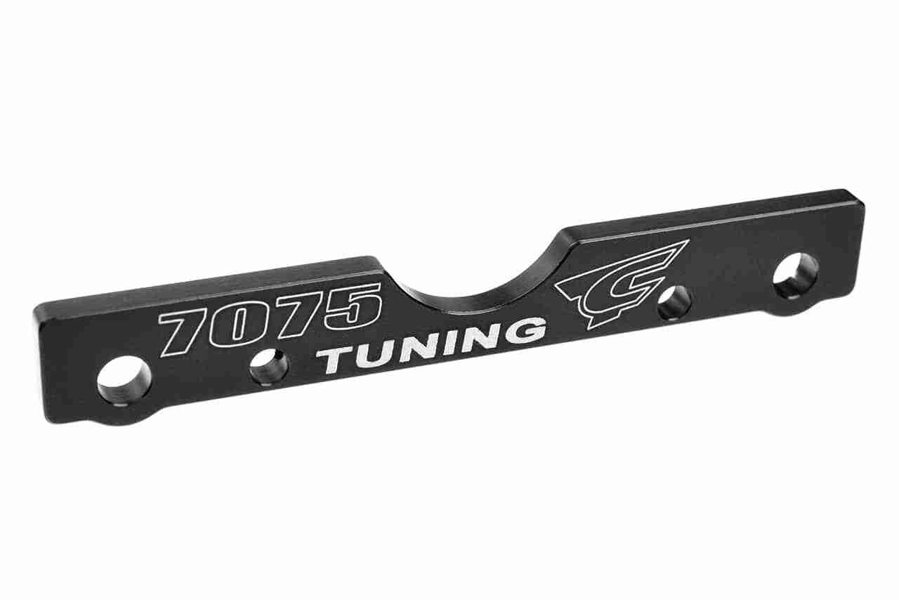 Team Corally Suspension Arm Mount Xtreme FR Aluminum 7075 3mm Hard Anodised Black Made In Italy Team Corally Suspension Arm Mount Xtreme FR Aluminum 7075 3mm Hard Anodised Black Made In Italy