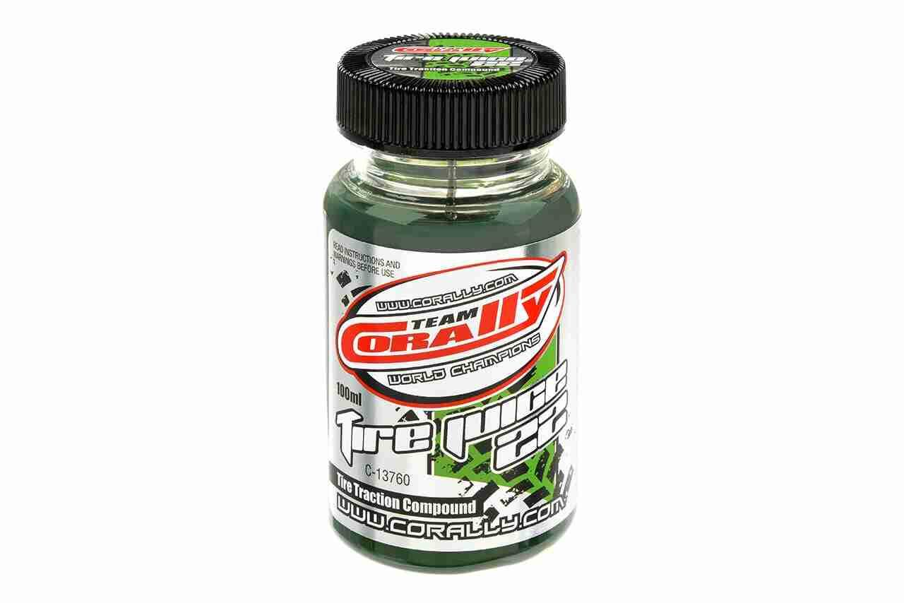 Team Corally Tire Juice 22 Green Asphalt / Rubber Team Corally Tire Juice 22 Green Asphalt / Rubber