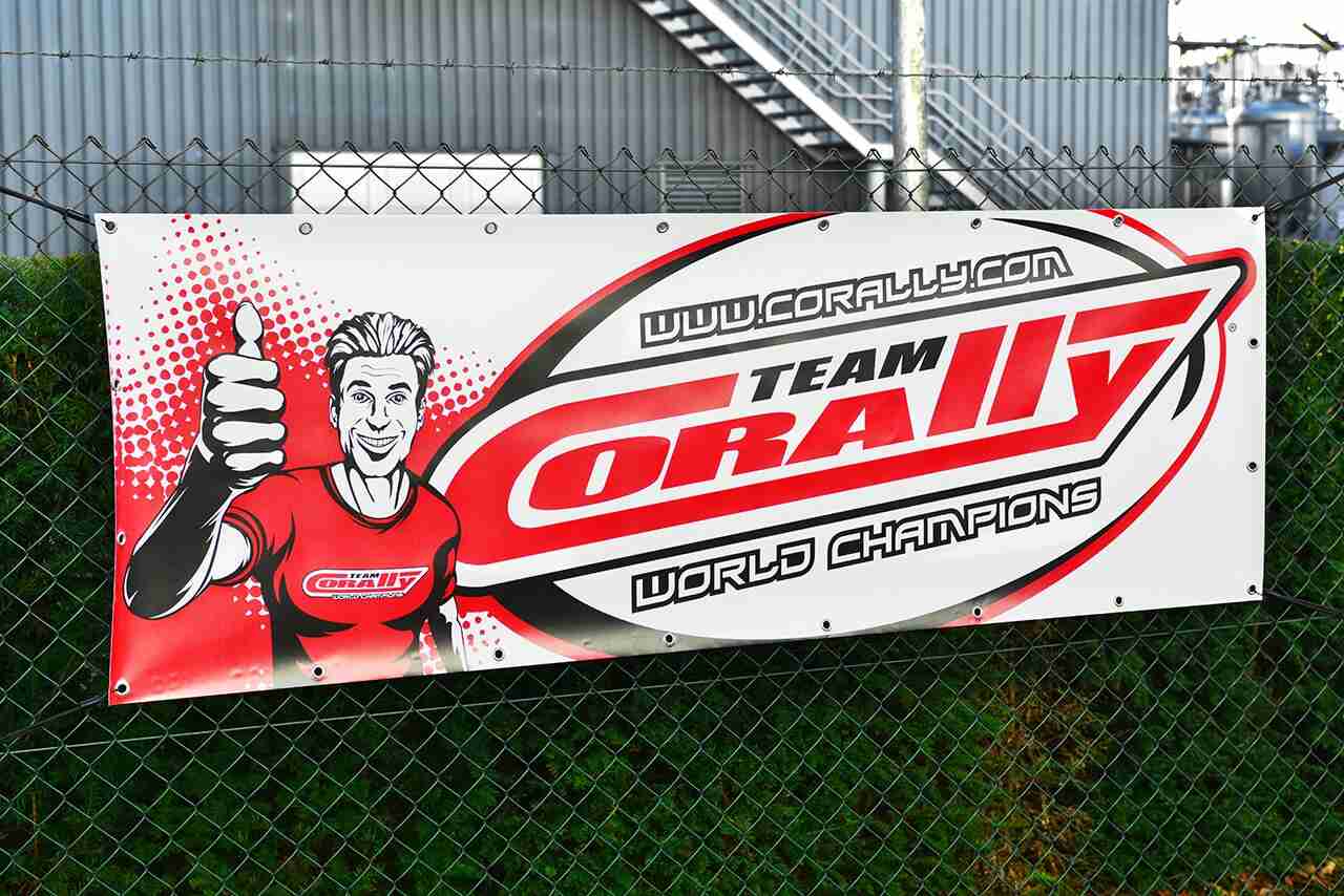 Team Corally Track Banner 215x73cm 1 Pc Team Corally Track Banner 215x73cm 1 Pc