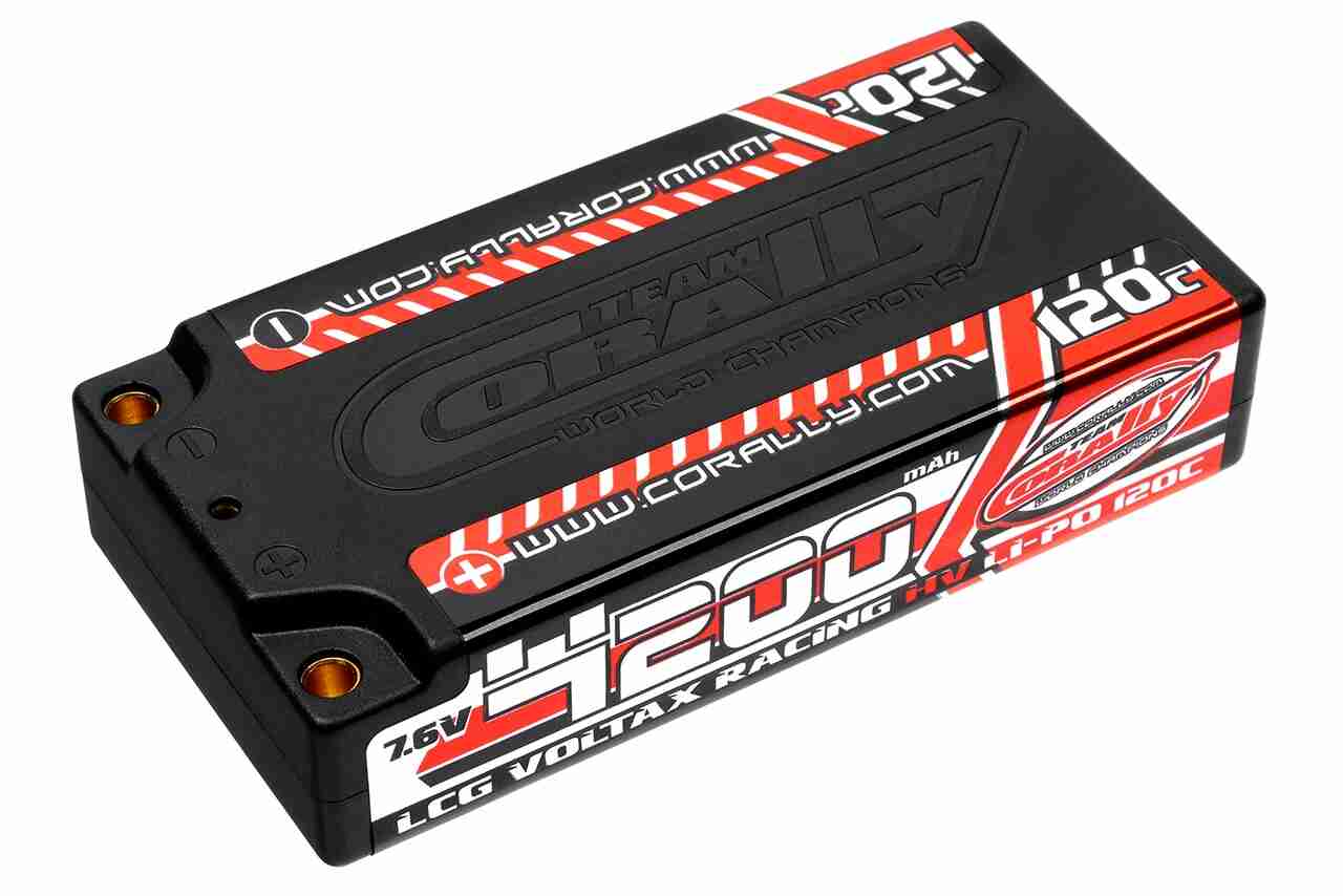 Team Corally Voltax 120C 2S LiPo HV Batteri – 4200mAh 7.6V LCG Shorty Team Corally Voltax 120C 2S LiPo HV Batteri – 4200mAh 7.6V LCG Shorty