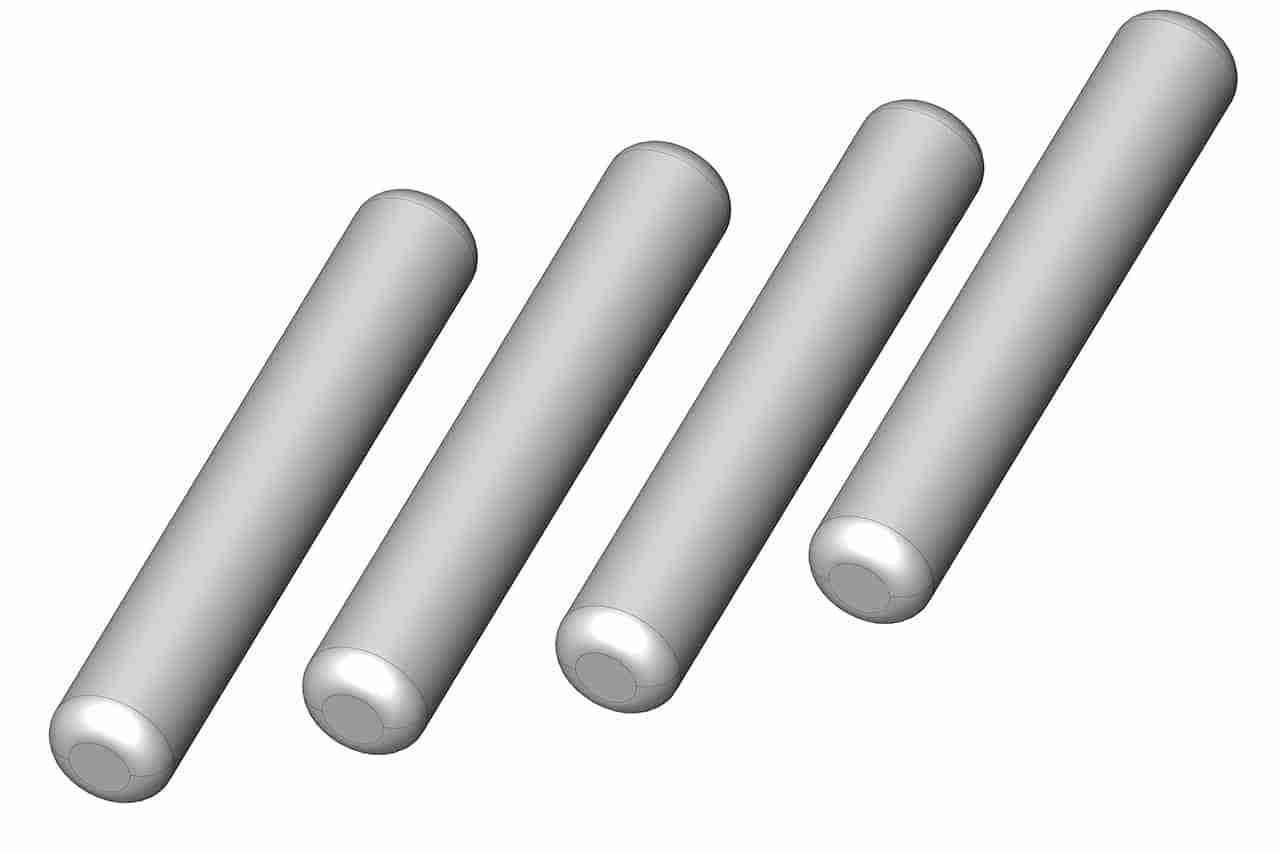 Team Corally Wheel Axle Pin ø2x12 Steel 4 Pcs Team Corally Wheel Axle Pin ø2x12 Steel 4 Pcs