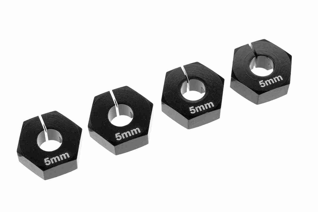 Team Corally Wheel Hex Adapter Alu. 4 Pcs Team Corally Wheel Hex Adapter Alu. 4 Pcs