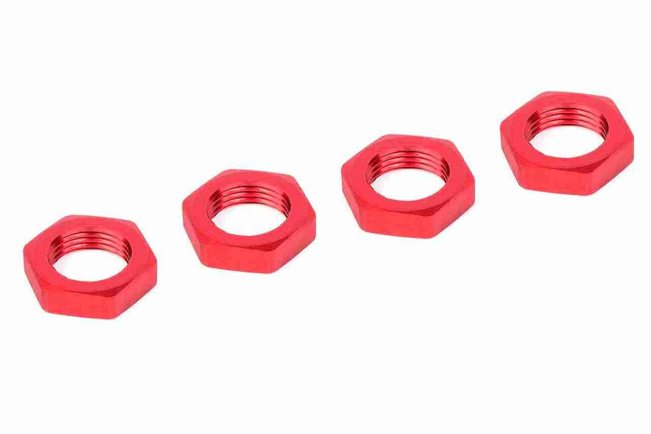Team Corally Wheel Nut Aluminum Red 4 Pcs Team Corally Wheel Nut Aluminum Red 4 Pcs