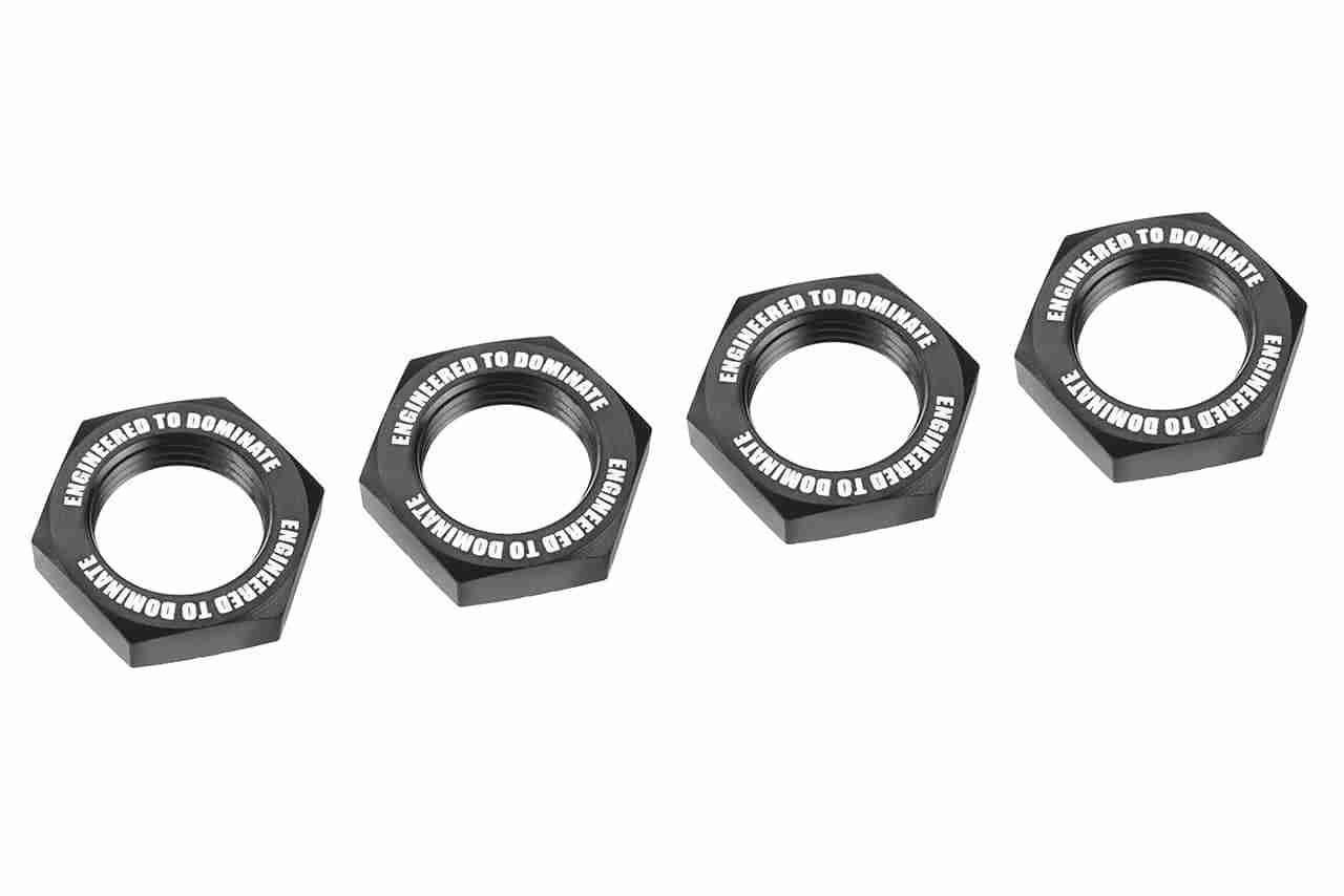 Team Corally Wheel Nut Serrated Aluminum Black 4 Pcs Team Corally Wheel Nut Serrated Aluminum Black 4 Pcs