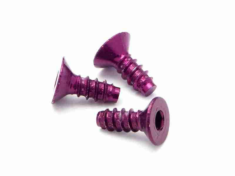 z076_z076_01p_800_600 HPI Z076 Alu Tp Flat Hd Screw 3 X8mm Hex Socket/Purple/5Pc