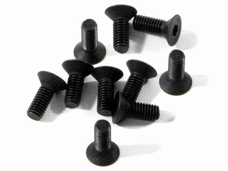z082_z082_01p_800_600 HPI Z082 Flat Head Screw M3X8mm (Hex Socket/10Pcs)