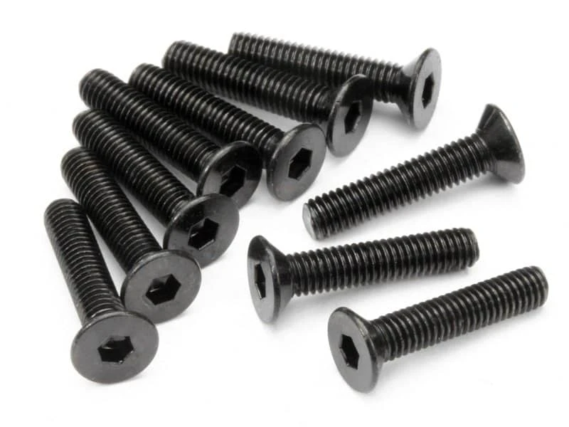 z085_z085_01p_800_600 HPI Z085 Flat Head Screw M3X15mm (Hex Socket/10Pcs)