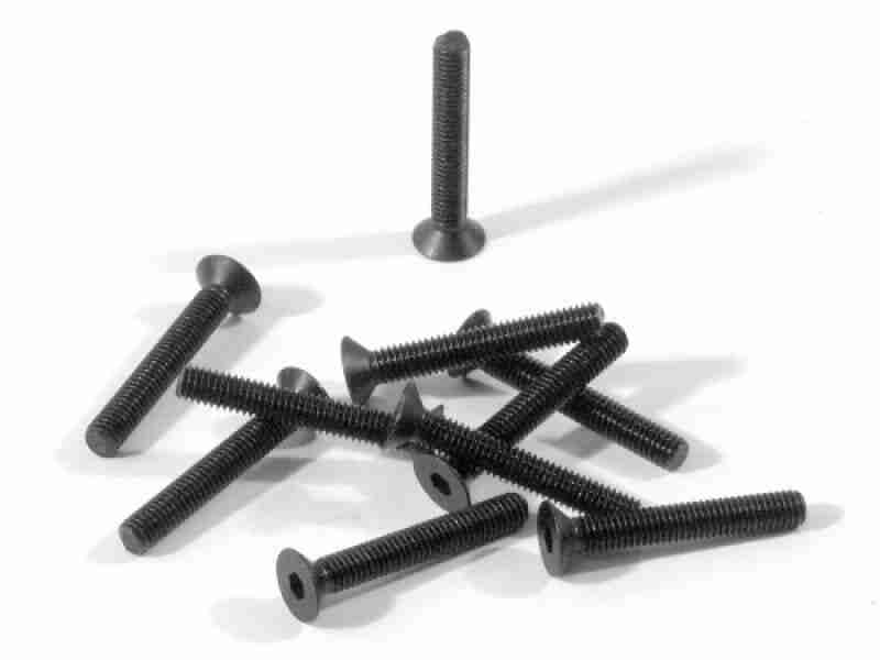z087_z087_01_800_600 HPI Z087 Flat Head Screw M3X20mm (Hex Socket/10Pcs)