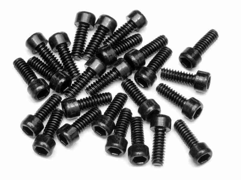 z340_z340_01p_800_600 HPI Z340 Wheel Screw (4-40x8mm Hex Socket/25Pcs)