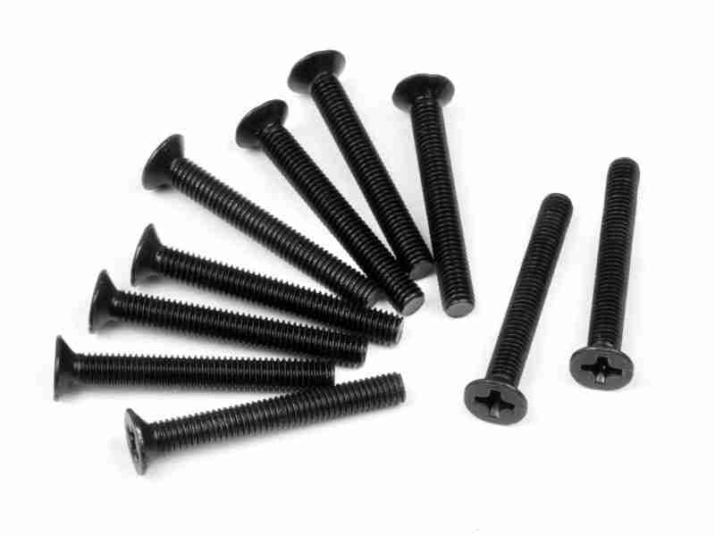z348_z348_01p_800_600 HPI Z348 Flathead Screw M3X24mm (10Pcs)
