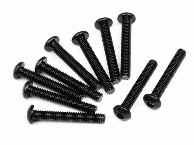 z357_z357_01p_800_600 HPI Z357 Button Head Screw M3X20mm (10Pcs)
