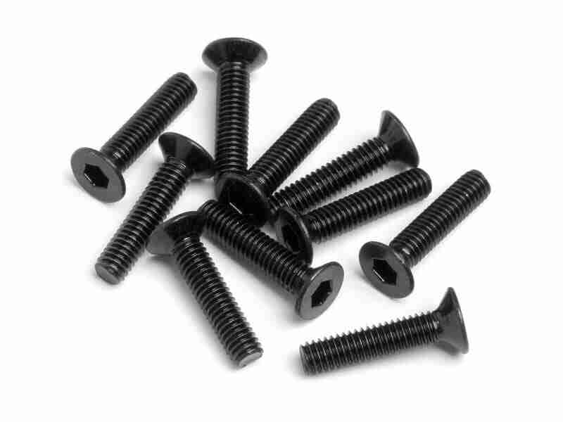 z449_z449_01p_800_600 HPI Z449 Flat Head Screw M2.5X12mm (Hexsocket/10Pcs)