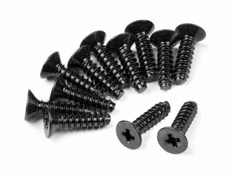 z477_z477_01_800_600 HPI Z477 Tp Flat Head Screw M2.6X10mm (12Pcs)