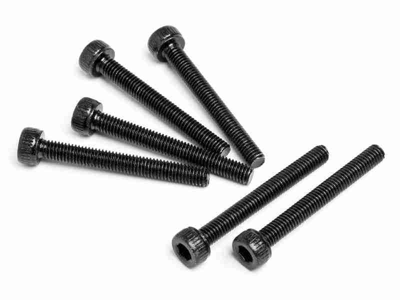 z538_z538_01p_800_600 HPI Z538 Cap Head Screw M3 X 25mm (6 Pcs)