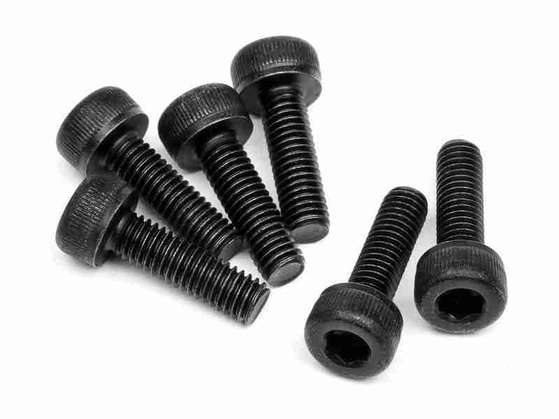 z543_z543_01p_800_600 HPI Z543 Cap Head Screw M3 X 10mm (6Pcs)
