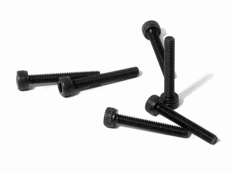 z547_z547_01p_800_600 HPI Z547 Cap Head Screw M3 X 20mm (Black/6Pcs)