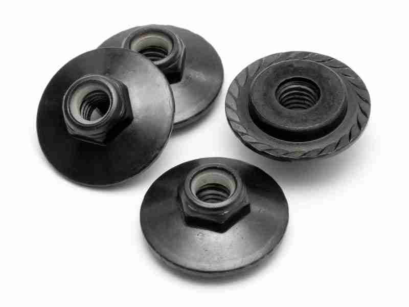 z680_z680_01p_800_600 HPI Z680 Flanged Lock Nut M5X8mm (Black/4Pcs)