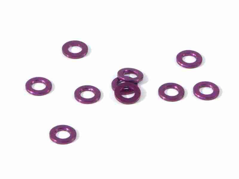 z814_z814_01p_800_600 HPI Z814 Aluminium Washer 3 X 6 X 0.75mm (Purple/10 Pcs)