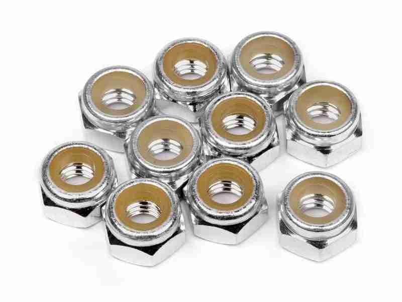 z866_z866_02p_800_600 HPI Z866 Aluminum Lock Nut M4 (Silver/10Pcs)