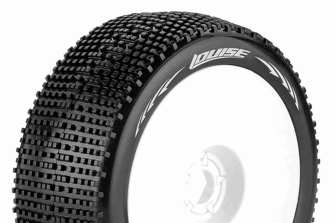 Louise RC B-GROOVE 1/8 Buggy Tire Set Soft Louise RC B-GROOVE 1/8 Buggy Tire Set Soft