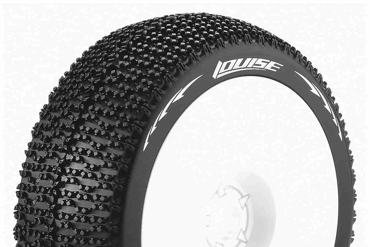 Louise RC B-MAGLEV 1/8 Buggy Tire Set Super Soft Louise RC B-MAGLEV 1/8 Buggy Tire Set Super Soft