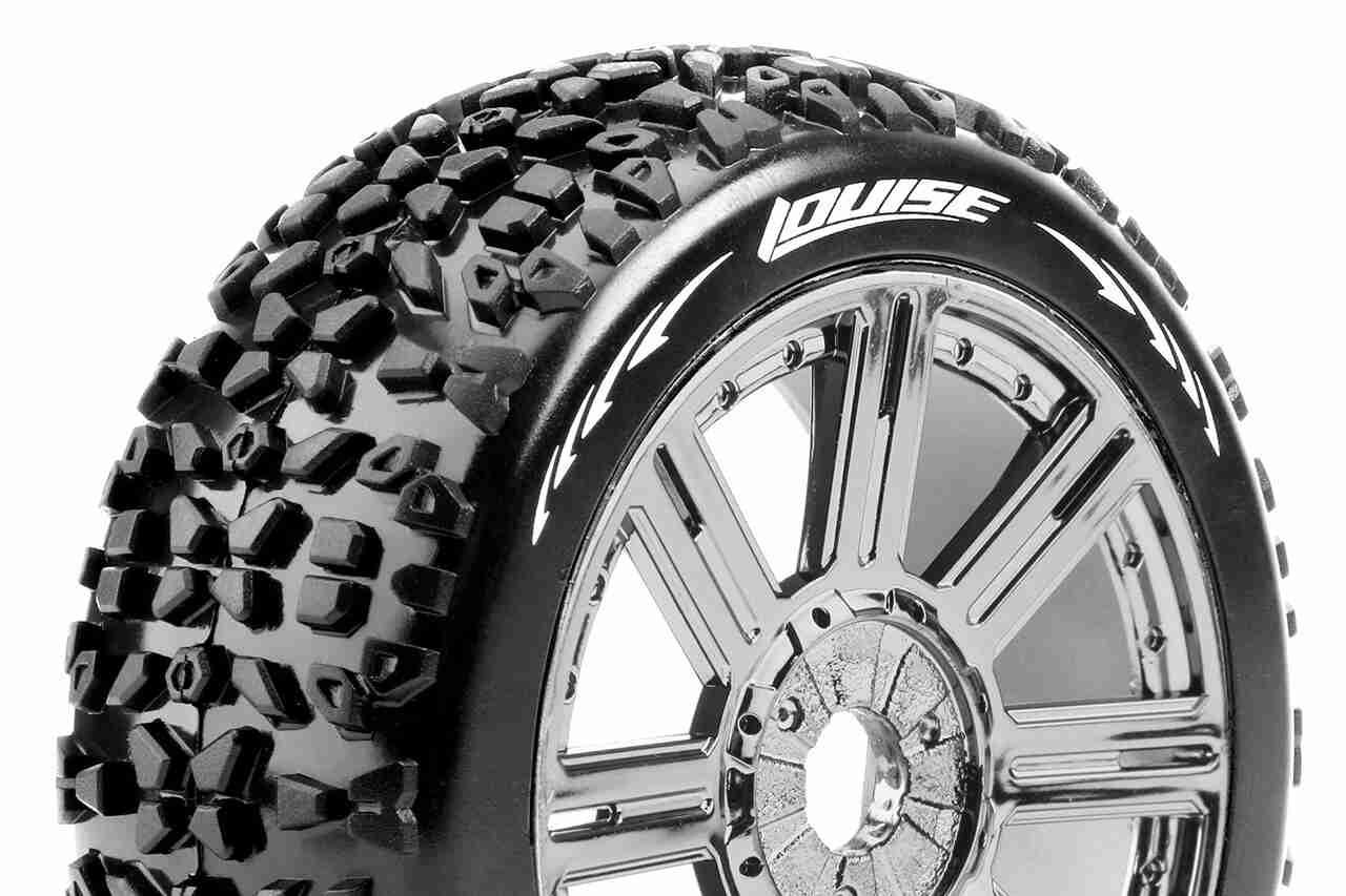 Louise RC B-MAZINGER 1/8 Buggy Tire Set | Modelsport Louise RC B-MAZINGER 1/8 Buggy Tire Set | Modelsport