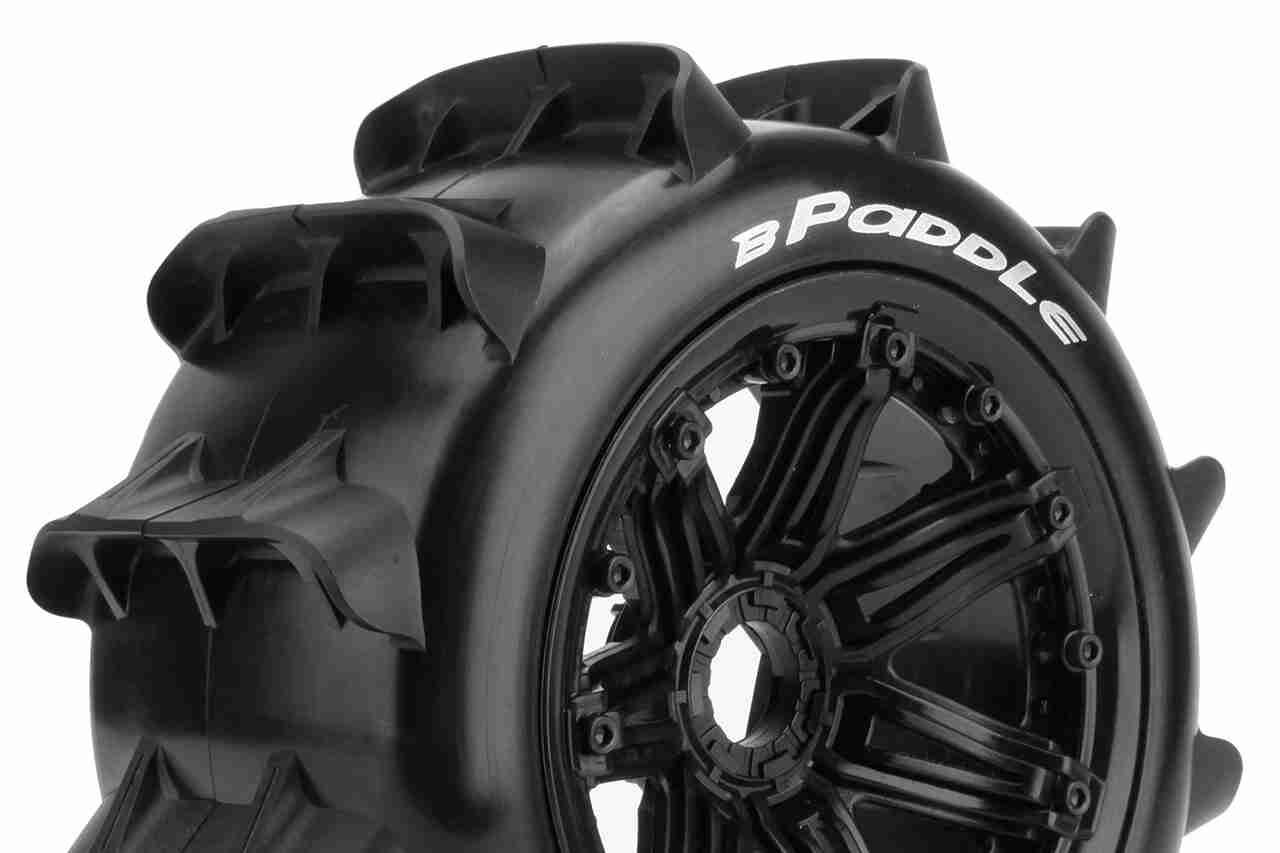 Louise RC B-PADDLE 1/5 Buggy Tire Set Sport Black Bead-Lock Louise RC B-PADDLE 1/5 Buggy Tire Set Sport Black Bead-Lock