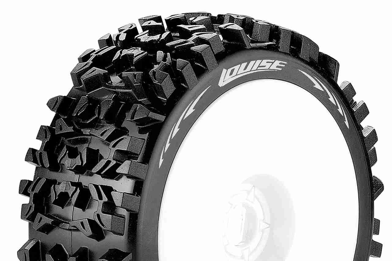Louise RC B-PIONEER 1/8 Buggy Tire Set Soft Louise RC B-PIONEER 1/8 Buggy Tire Set Soft