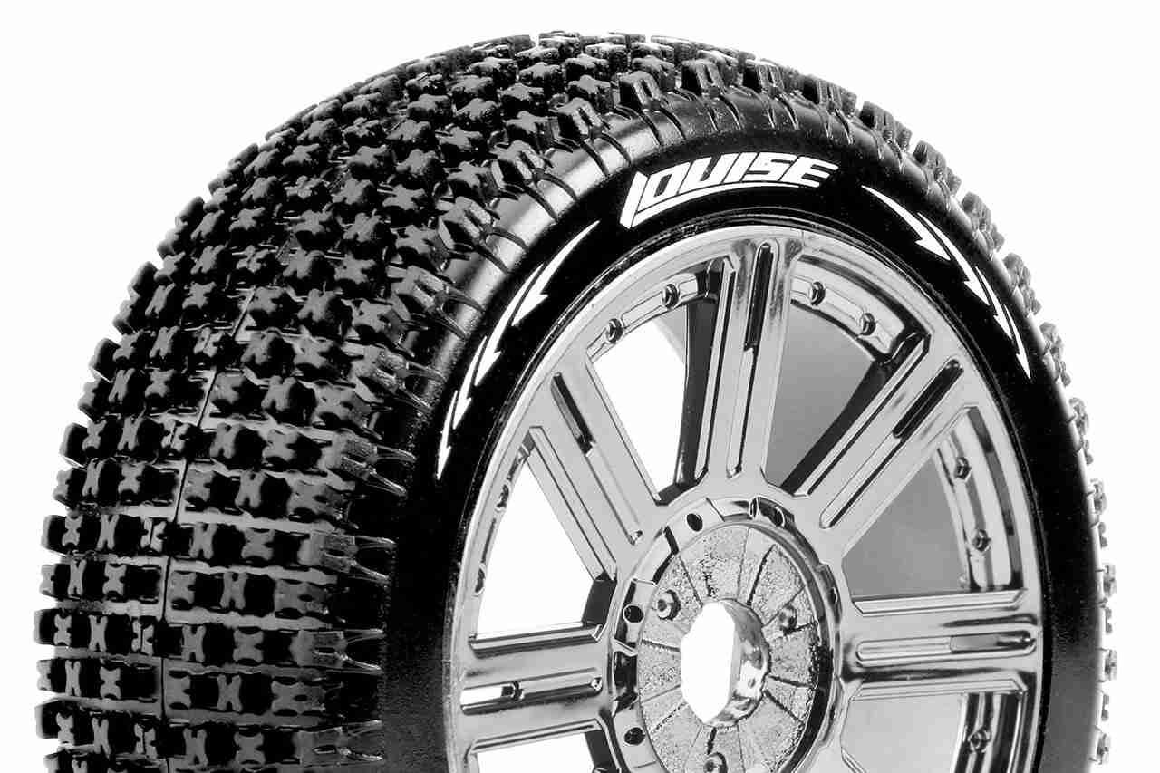 Louise RC B-PIRATE 1/8 Buggy Tire Set Soft Louise RC B-PIRATE 1/8 Buggy Tire Set Soft