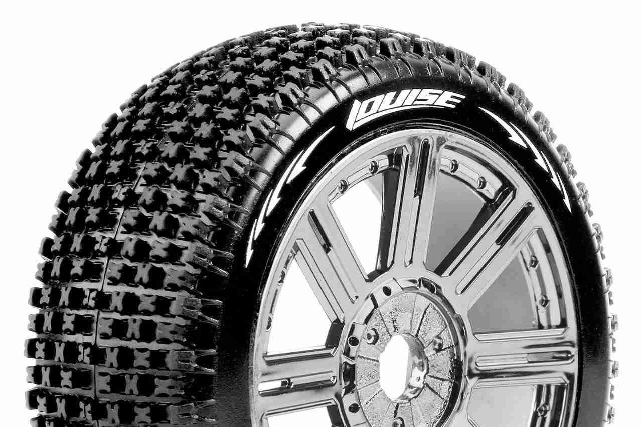 Louise RC B-PIRATE 1/8 Buggy Tire Set Super Soft Louise RC B-PIRATE 1/8 Buggy Tire Set Super Soft