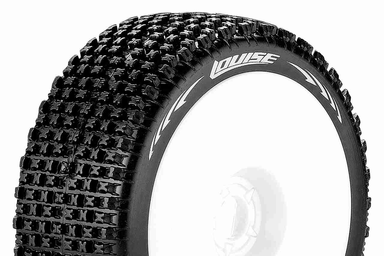 Louise RC B-PIRATE 1/8 Buggy Tire Set Super Soft Louise RC B-PIRATE 1/8 Buggy Tire Set Super Soft
