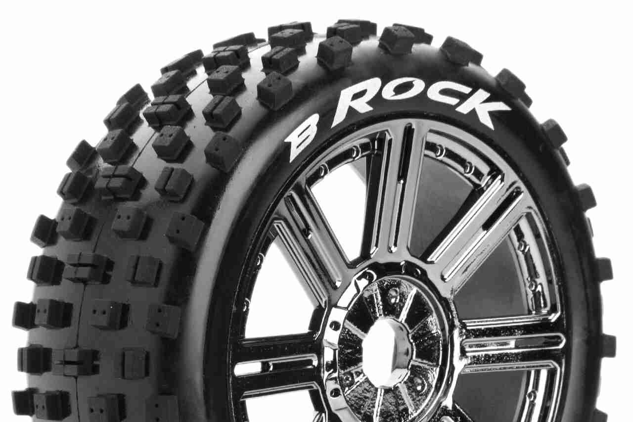 Louise RC B-ROCK 1/8 Buggy Tire Set | Modelsport Louise RC B-ROCK 1/8 Buggy Tire Set | Modelsport