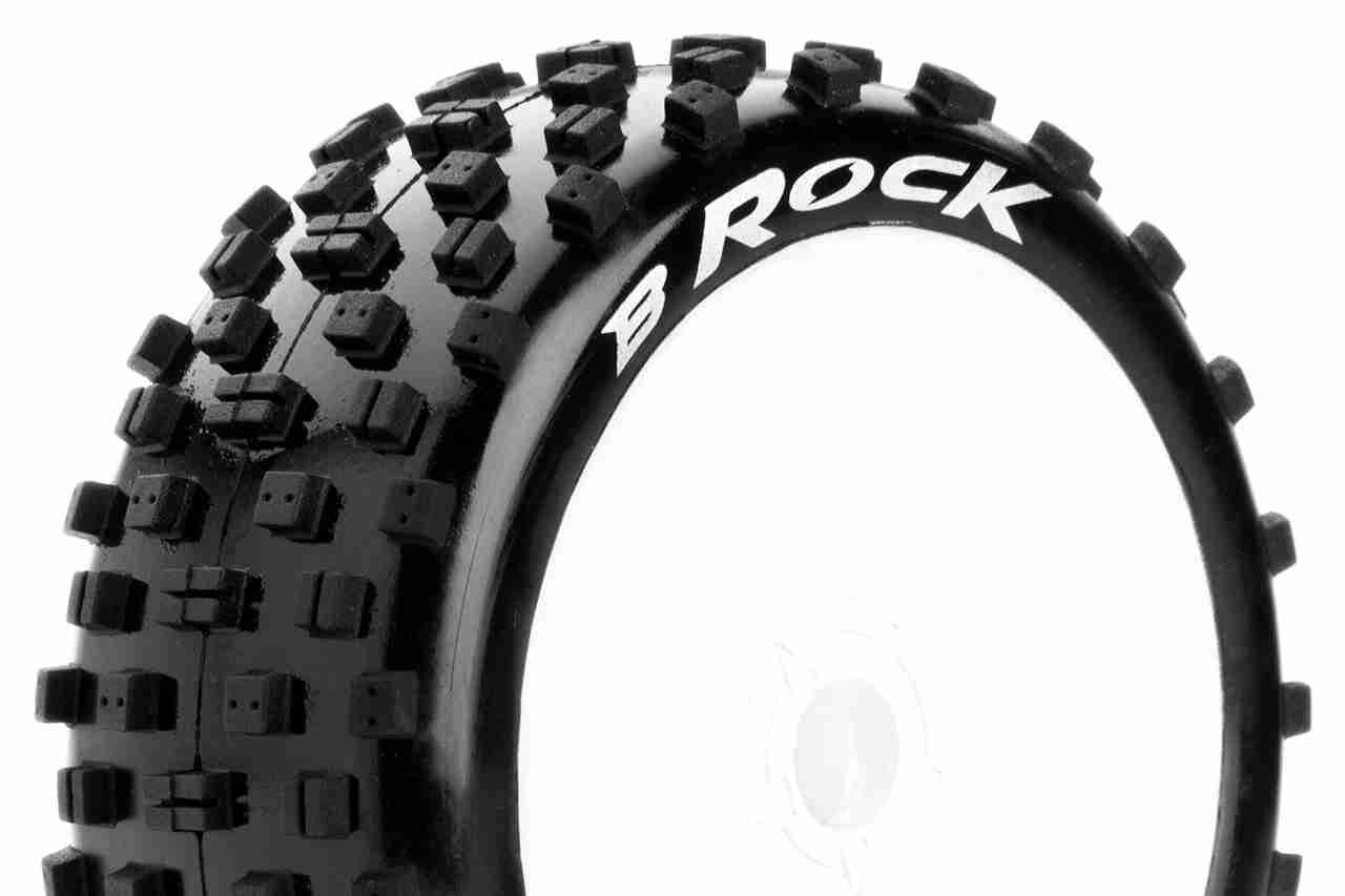 Louise RC B-ROCK 1/8 Buggy Tire Set | Modelsport Louise RC B-ROCK 1/8 Buggy Tire Set | Modelsport