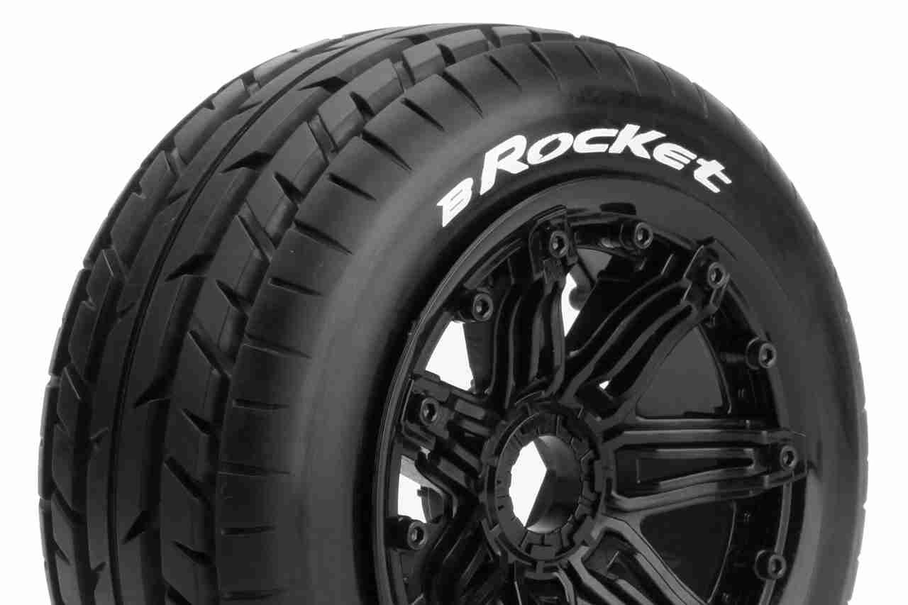 Louise RC B-ROCKET 1/5 Buggy Tire Set Sport Black Bead-Lock Louise RC B-ROCKET 1/5 Buggy Tire Set Sport Black Bead-Lock