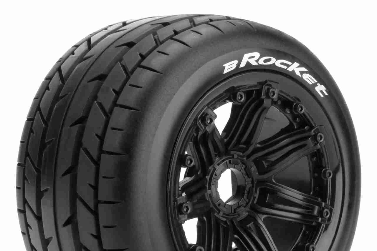 Louise RC B-ROCKET 1/5 Buggy Tire Set Sport Black Bead-Lock Louise RC B-ROCKET 1/5 Buggy Tire Set Sport Black Bead-Lock