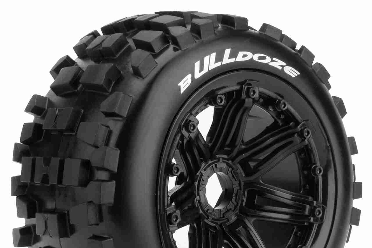 Louise RC B-ULLDOZE 1/5 Buggy Tire Set Sport Black Bead-Lock Louise RC B-ULLDOZE 1/5 Buggy Tire Set Sport Black Bead-Lock