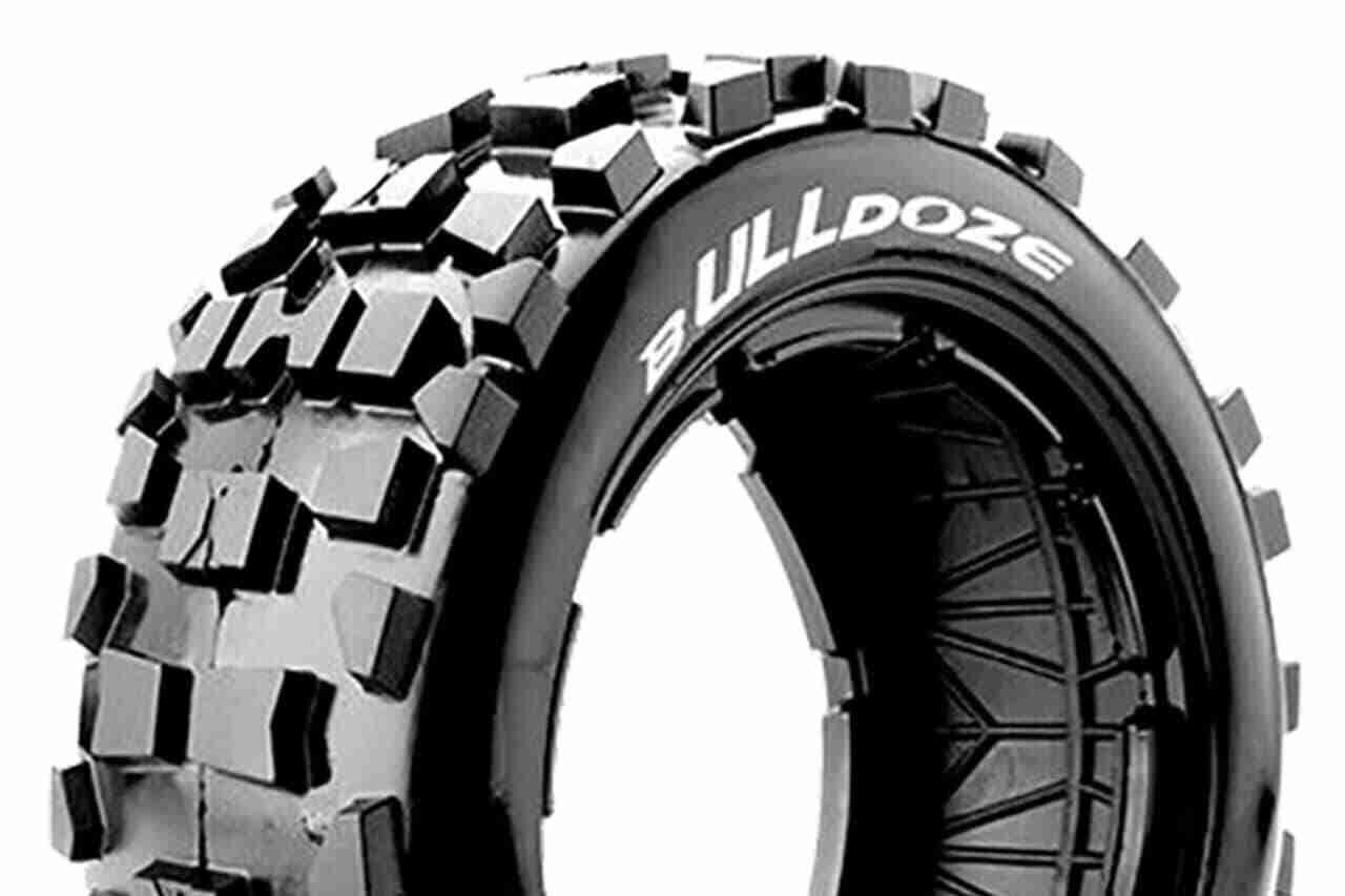 Louise RC B-ULLDOZE 1/5 Buggy Tire Set Sport- Front Louise RC B-ULLDOZE 1/5 Buggy Tire Set Sport- Front