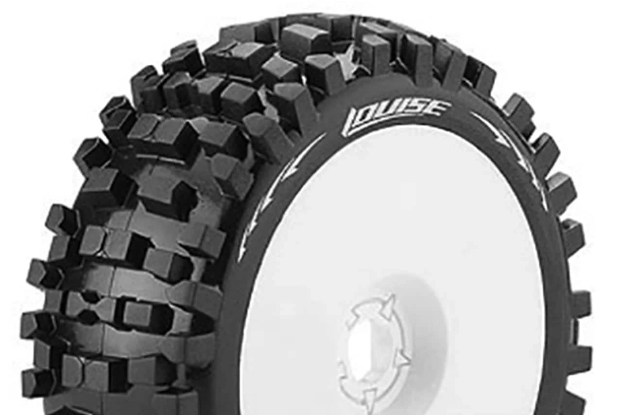 Louise RC B-ULLDOZE 1/8 Buggy Tire Set | Modelsport Louise RC B-ULLDOZE 1/8 Buggy Tire Set | Modelsport