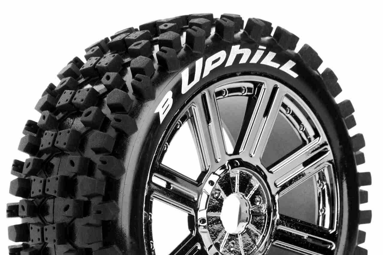 Louise RC B-UPHILL 1/8 Buggy Tire Set | Modelsport Louise RC B-UPHILL 1/8 Buggy Tire Set | Modelsport