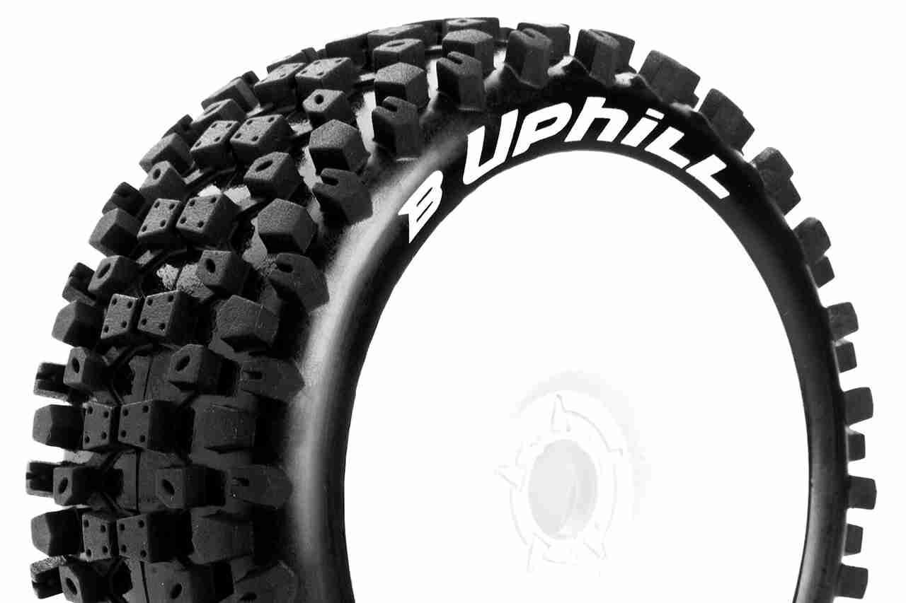 Louise RC B-UPHILL 1/8 Buggy Tire Set | Modelsport Louise RC B-UPHILL 1/8 Buggy Tire Set | Modelsport