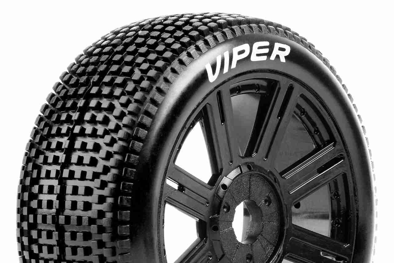 Louise RC B-VIPER-JA 1/8 Buggy Tire Set | Modelsport Louise RC B-VIPER-JA 1/8 Buggy Tire Set | Modelsport