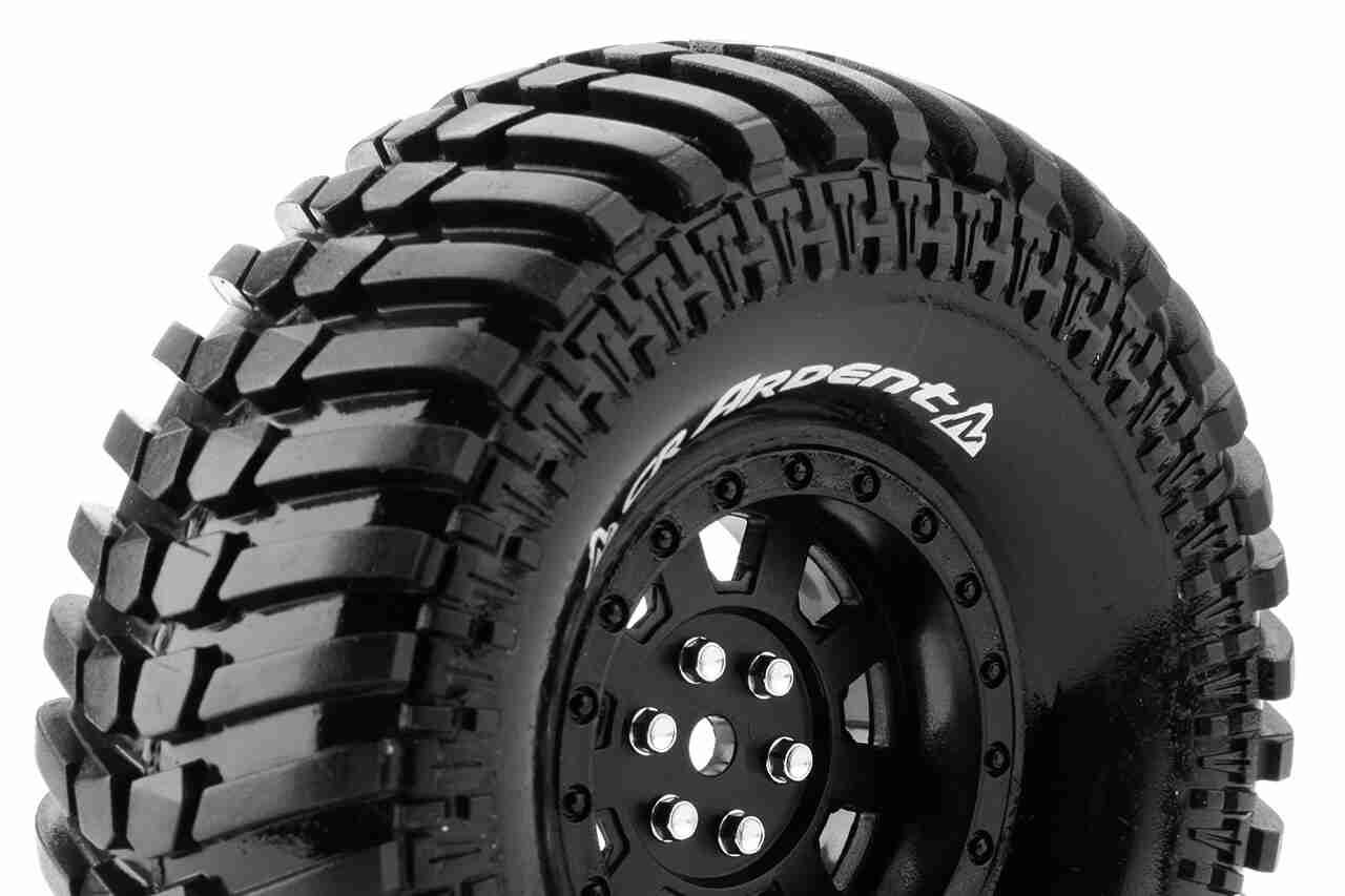 Louise RC CR-ARDENT 1/10 Crawler Tire Set Super Soft Black 1.9 Louise RC CR-ARDENT 1/10 Crawler Tire Set Super Soft Black 1.9