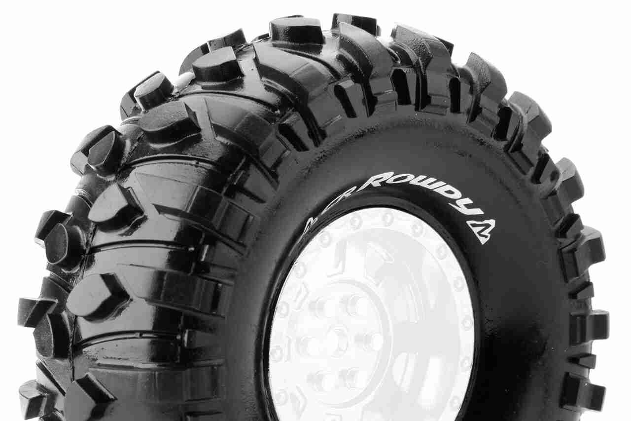 Louise RC CR-ROWDY 1/10 Crawler Tires Super Soft for 1.9 Louise RC CR-ROWDY 1/10 Crawler Tires Super Soft for 1.9