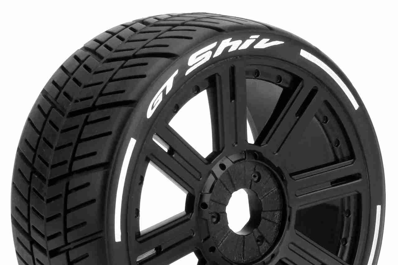 Louise RC MFT GT-SHIV 1/8 Buggy Tire Set Super Soft Black Louise RC MFT GT-SHIV 1/8 Buggy Tire Set Super Soft Black