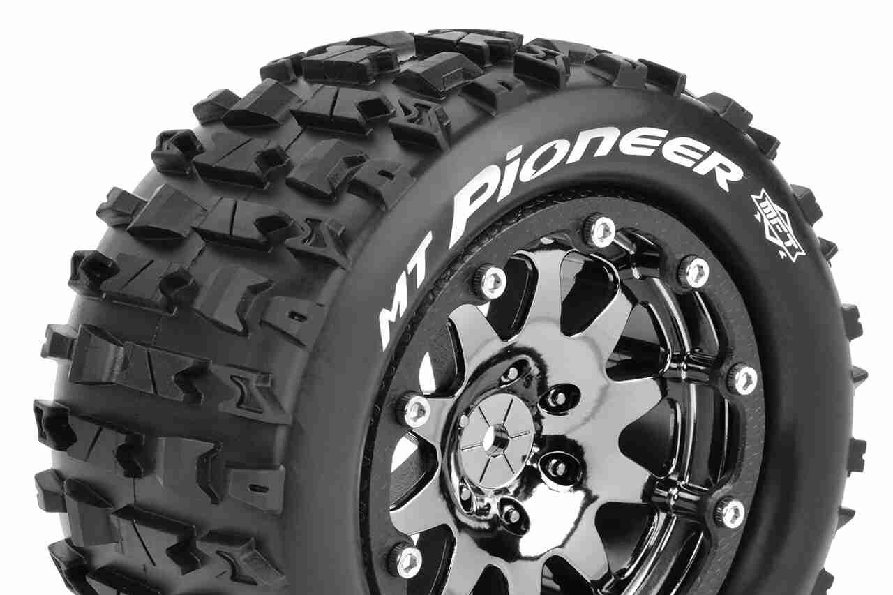 Louise RC MFT MT-PIONEER 1/10 Monster Truck Tire Set Sport Louise RC MFT MT-PIONEER 1/10 Monster Truck Tire Set Sport